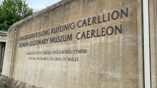 Caerleon Roman Fortress amp Baths  Including Caerleon Wood Sculptures [upl. by Nallak255]