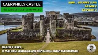 Caerphilly Castle  The Largest in Wales 2nd in Britain [upl. by Naj]