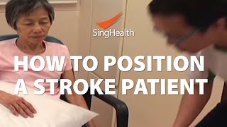 How To Position A Stroke Patient [upl. by Andersen]