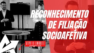 DIREITO DE FAMÍLIA Reconhecimento de filiação socioafetiva [upl. by Silsbye792]