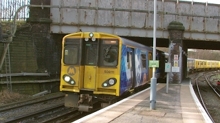 Half an Hour at 216  Birkenhead North Station 1022017  Class 507 508 terminus [upl. by Yve]